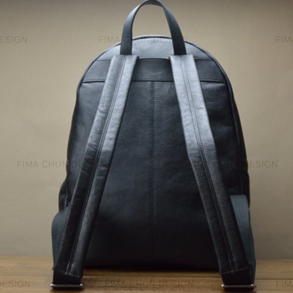 Leather backpack main image 4